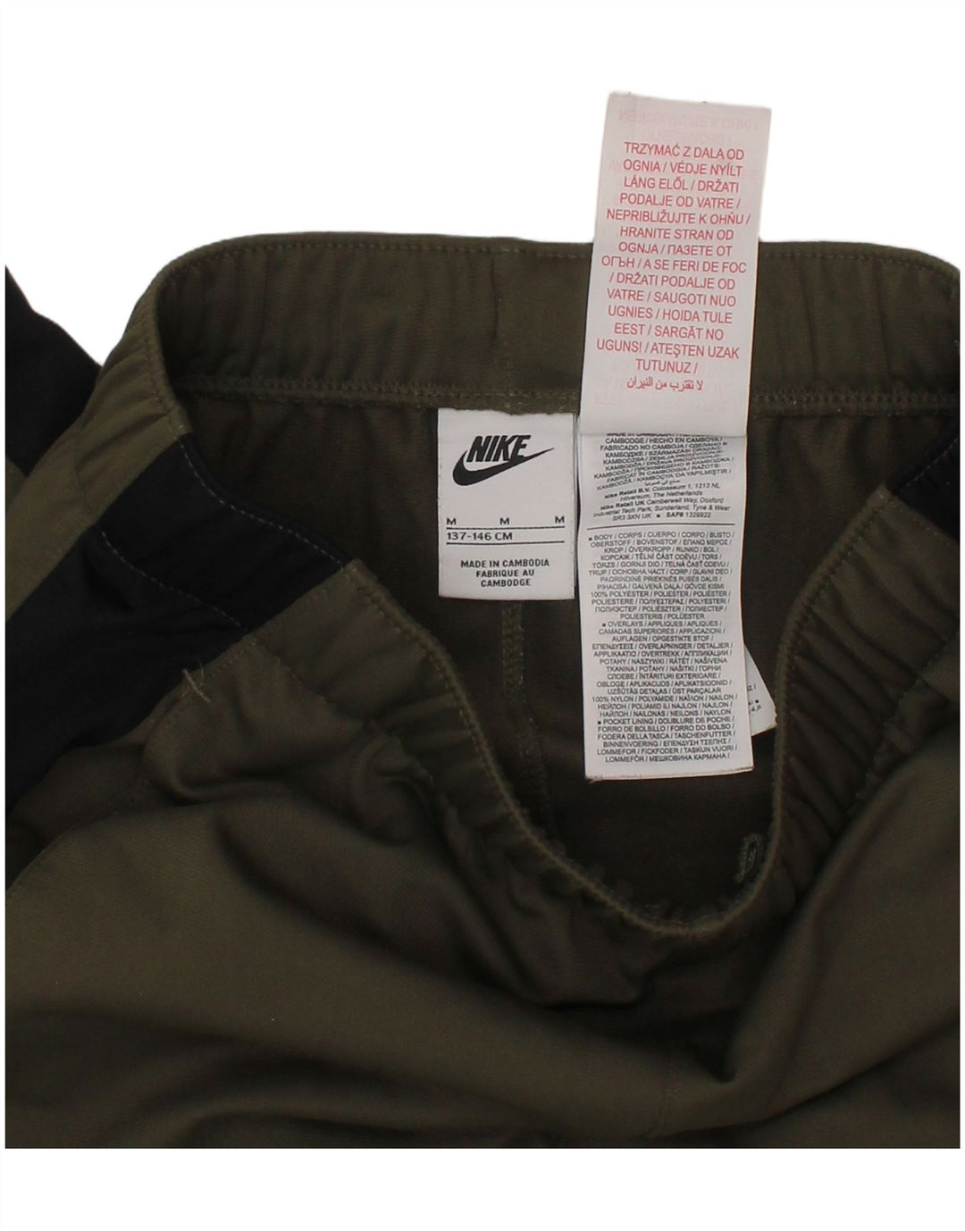 NIKE Mädchen Climacool Trainingshose Jogger 10–11 Jahre Medium Khaki