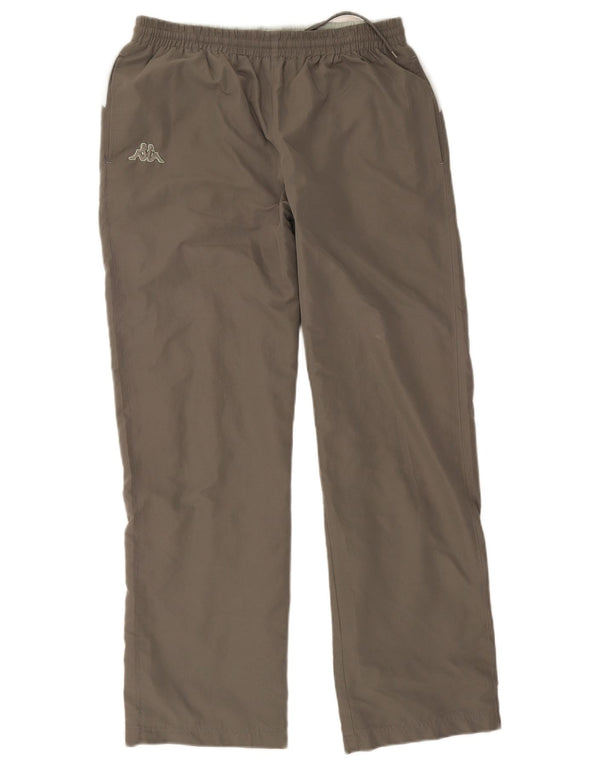 Kappa Herren-Trainingshose, groß, grau, Polyester