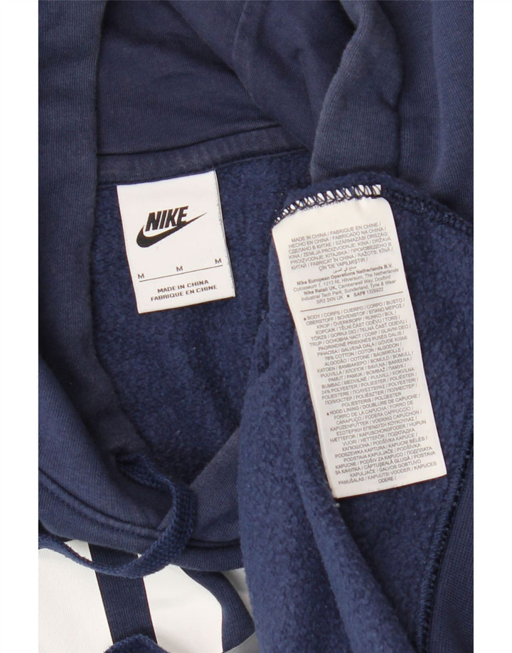 Nike Herren-Kapuzenpullover mit Grafik, mittelblaue Baumwolle