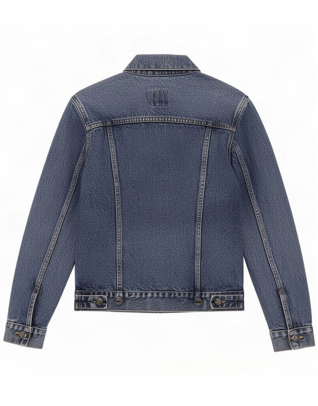 Gas Herren Jeansjacke UK 38 Mittelblau