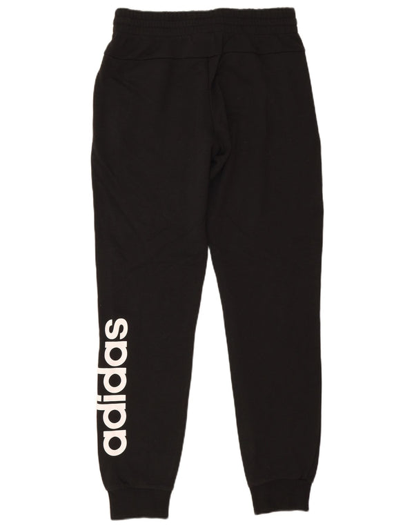Adidas Damen Graphic Trainingshose Jogger UK 8/10 Small Schwarz
