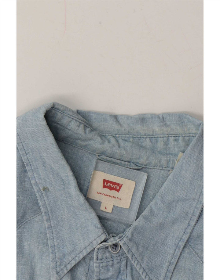 Levi's Herrenhemd Large Blau
