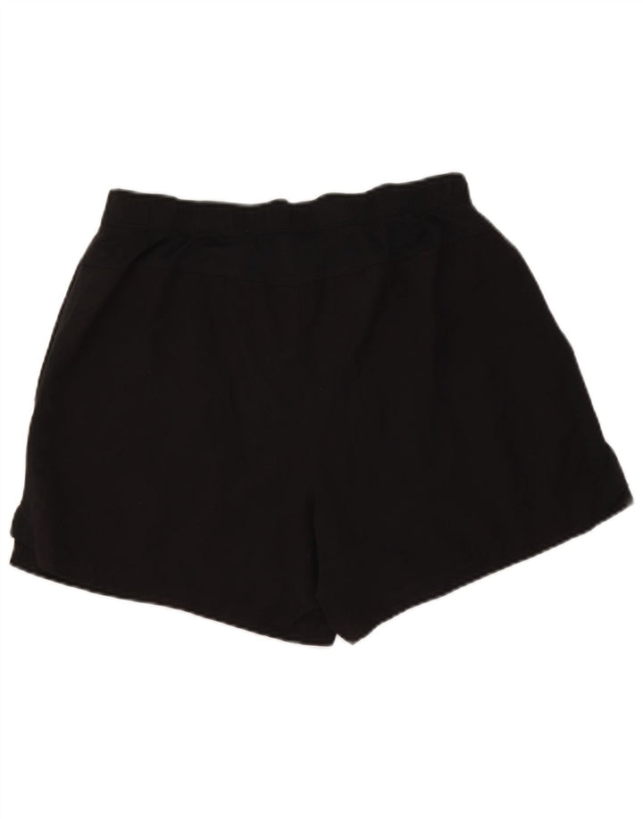 Nike Damen Sportshorts UK 14 Large Schwarz Polyester