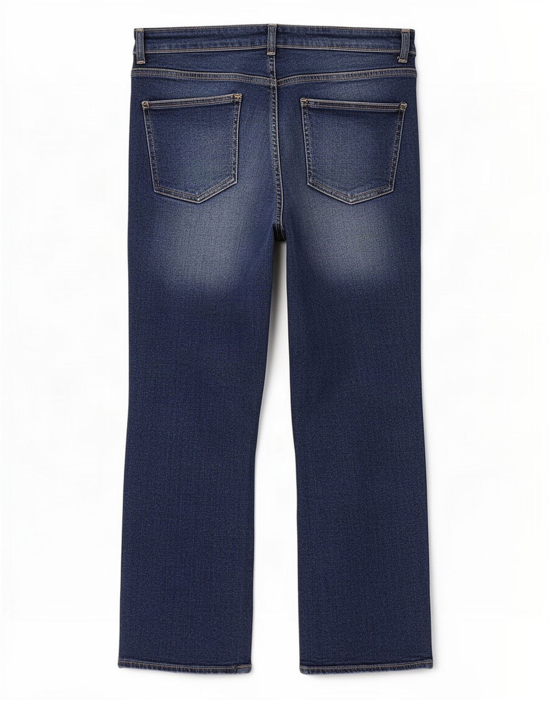 Zara Damen Straight Jeans EU 46 2XL W36 L26 Blau