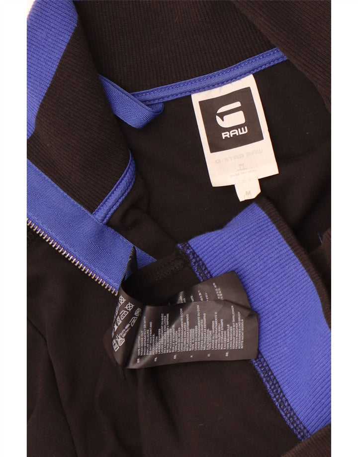 G-Star Damen Grafik-Trainingsanzugoberteil, UK-Größe 12, mittelschwarz, Baumwolle