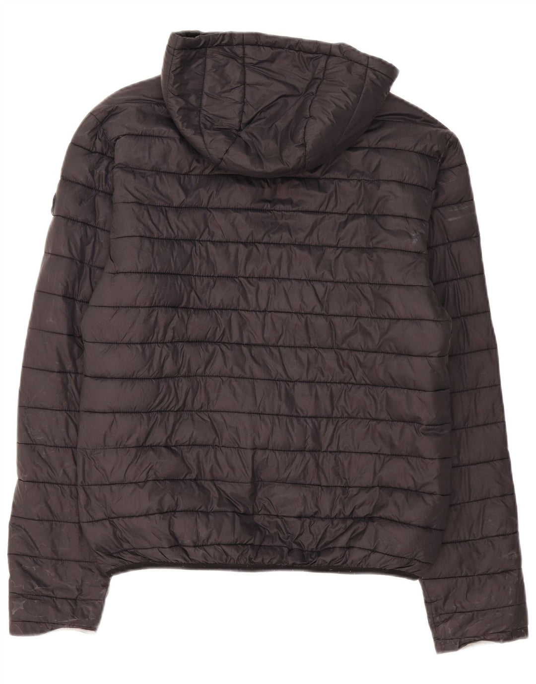 Carrera Herren-Jacke mit Kapuze, gepolstert, UK 38, mittelschwarz, Polyamid