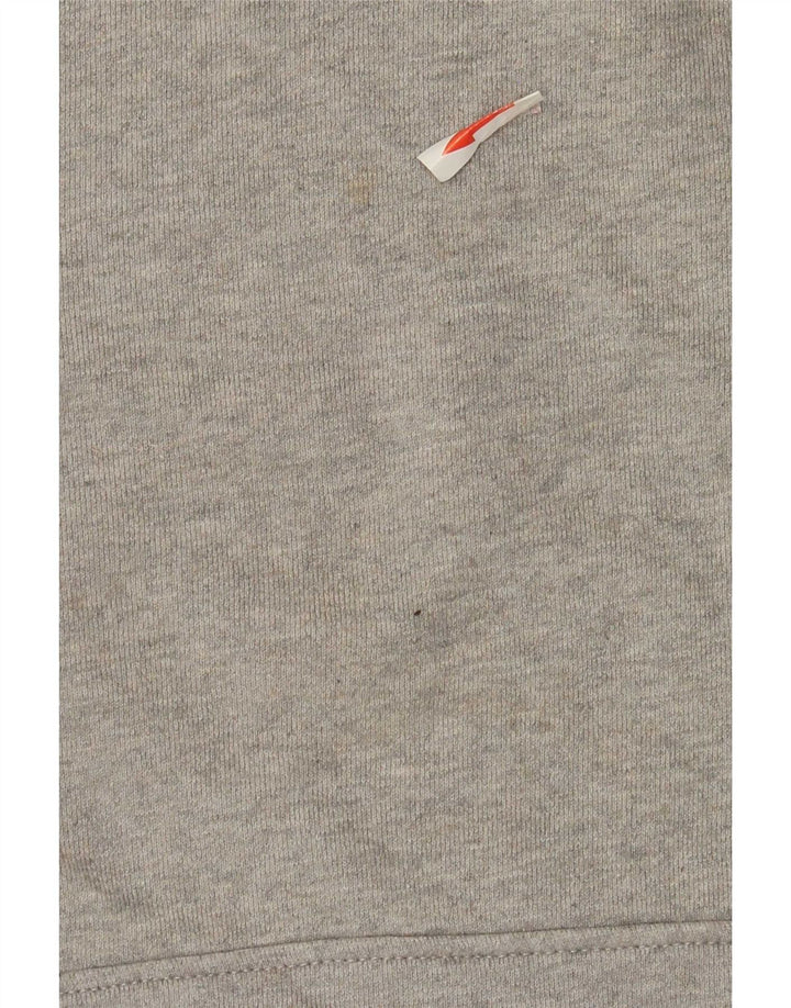 Tommy Hilfiger Herren-Sweatshirt mit Grafik, mittelgraue Baumwolle
