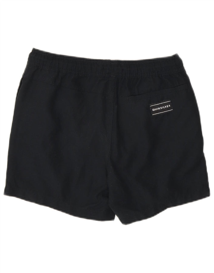Quiksilver Badeshorts für Jungen, 11–12 Jahre, mittelschwarzes Polyester