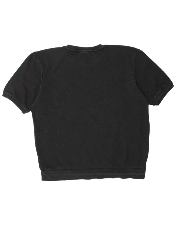 Kurzärmliger Herren-Pullover mit Rundhalsausschnitt, XL