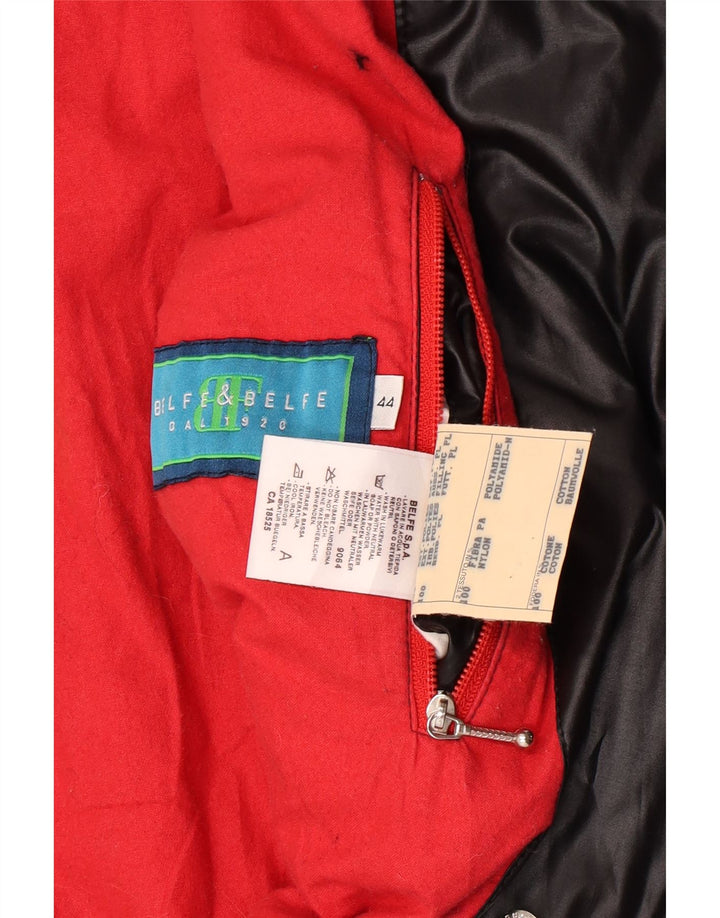 Übergroße Steppjacke mit Kapuze für Damen von Belfe & Belfe IT 44 Medium Schwarz