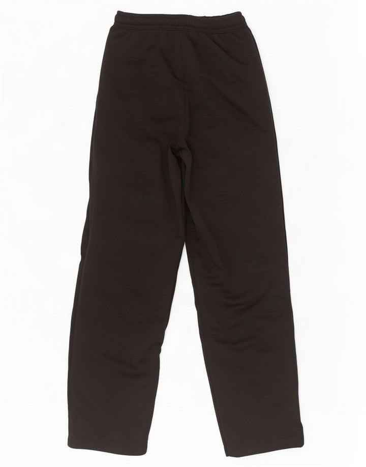 Umbro Herren-Trainingshose mit Grafik, groß, schwarzes Farbblock-Polyester