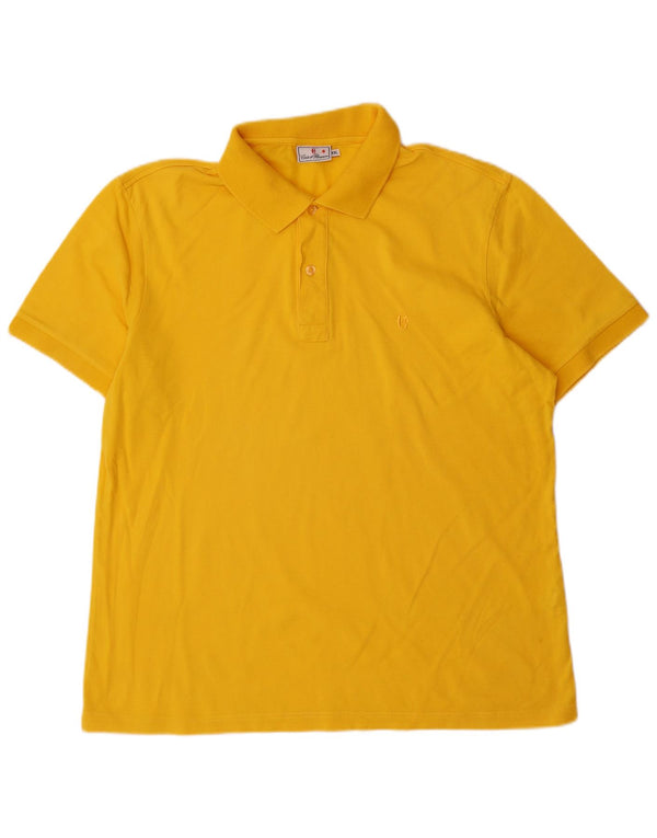 Conte of Florence Herren Poloshirt 2XL Gelb Baumwolle