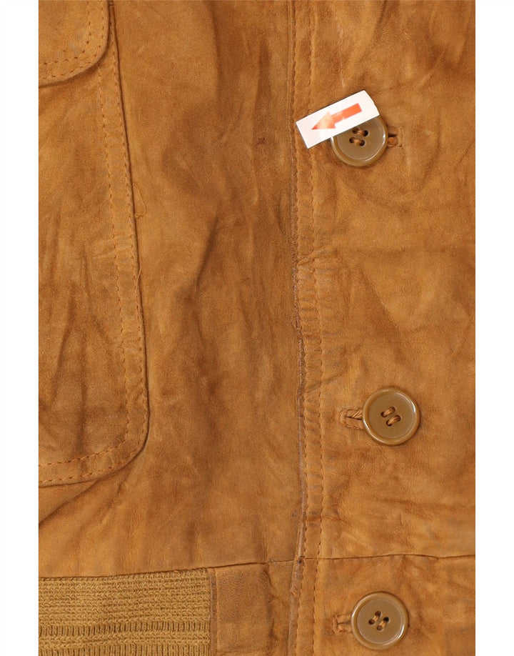 Conbipel Herren Wildlederjacke Größe 58 2XL Beige Leder