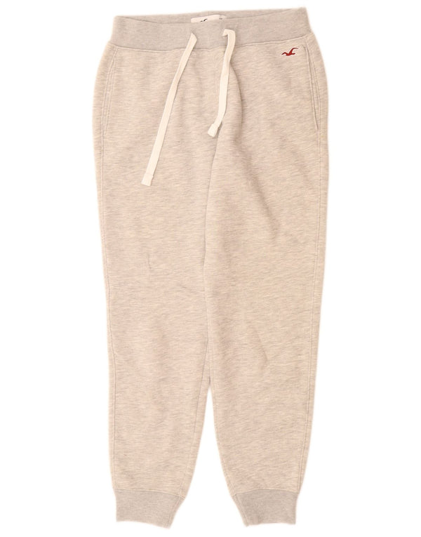 Hollister Damen California Trainingshose Jogger UK 6 XS Grau meliert