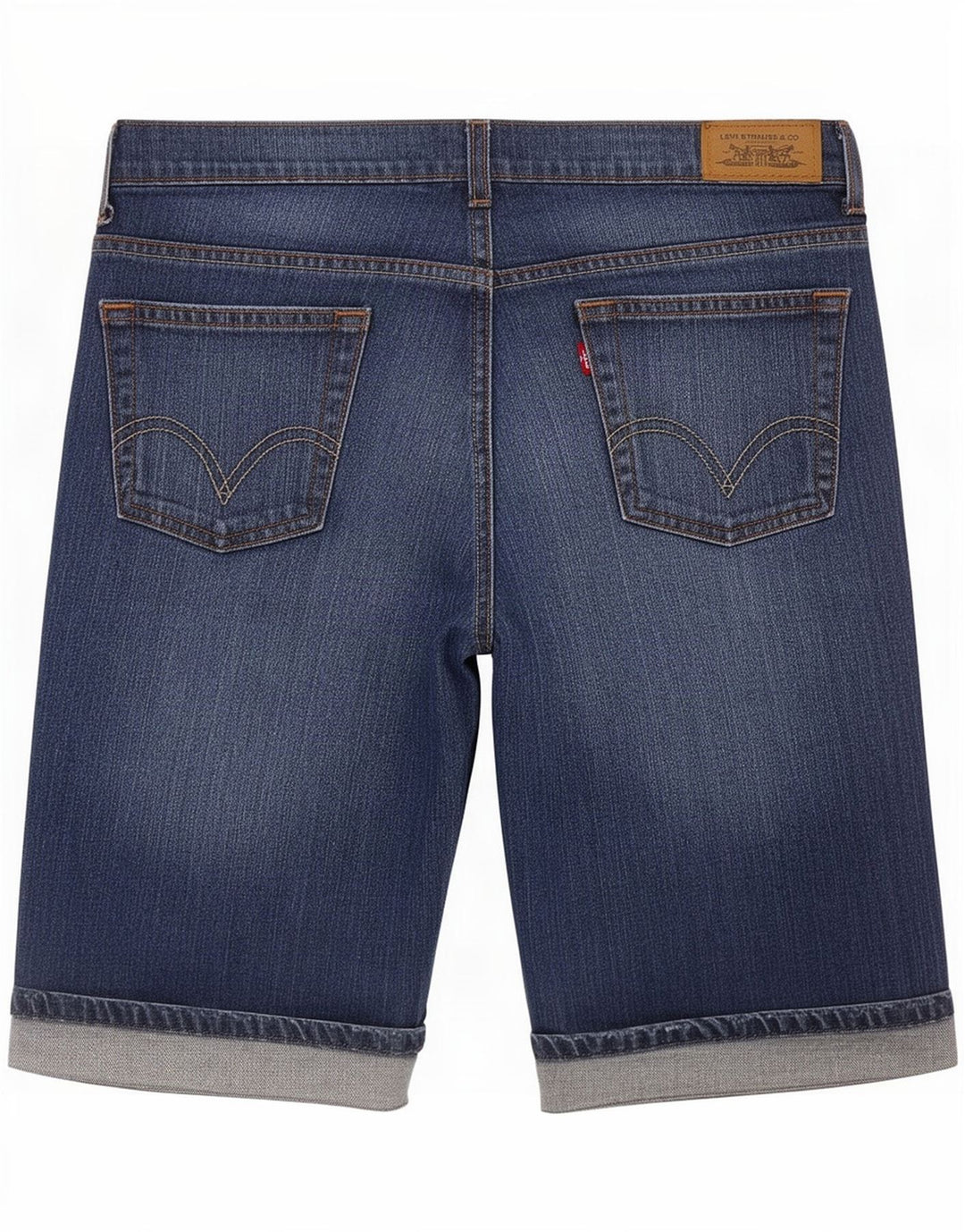 Levi's Damen 515 Denim Shorts US 8 Medium W30 Blaue Baumwolle