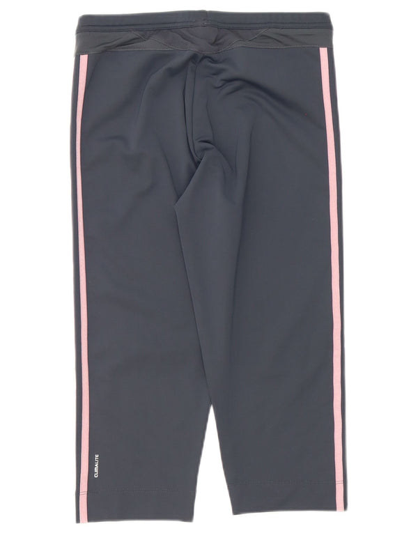 Adidas Damen Clima 365 Capri Trainingshose UK 16 Large Grau