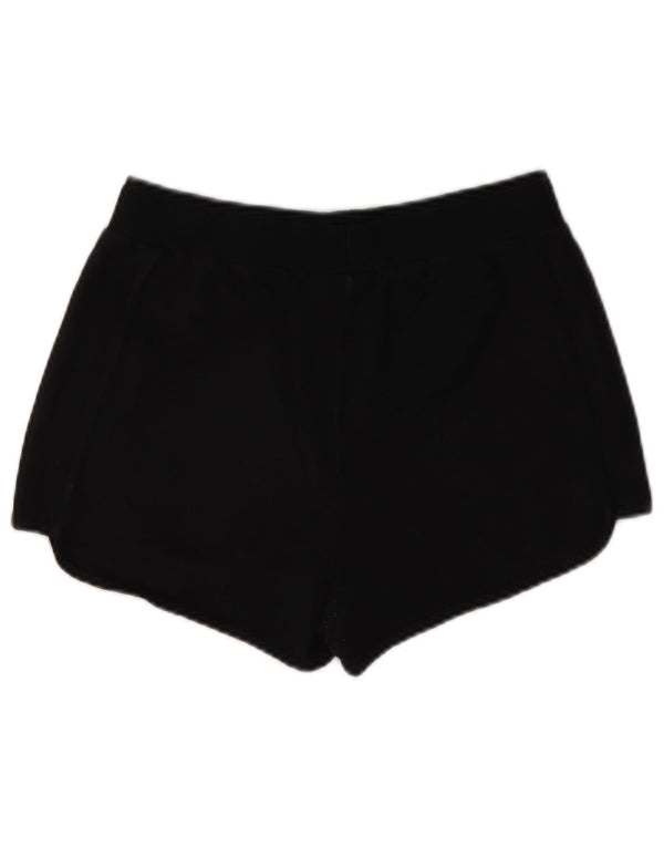 Fila Damen Sportshorts UK 4 XS Schwarz Baumwolle