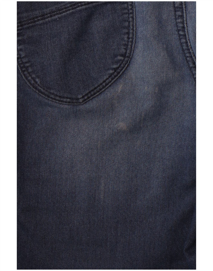 Benetton Damen Skinny Jeans W29 L30 Blaue Baumwolle