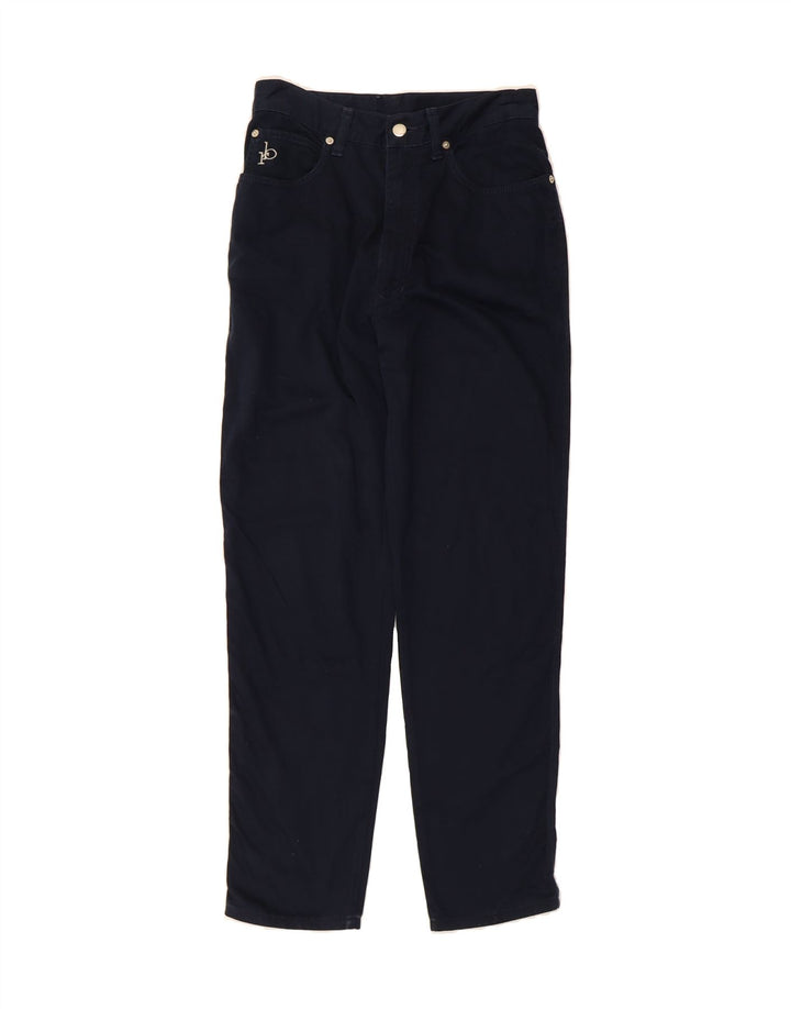 ROCCOBAROCCO Womens Tapered Jeans IT 44 Medium W28 L29 Navy Blue Cotton Vintage Roccobarocco and Second-Hand Roccobarocco from Messina Hembry 