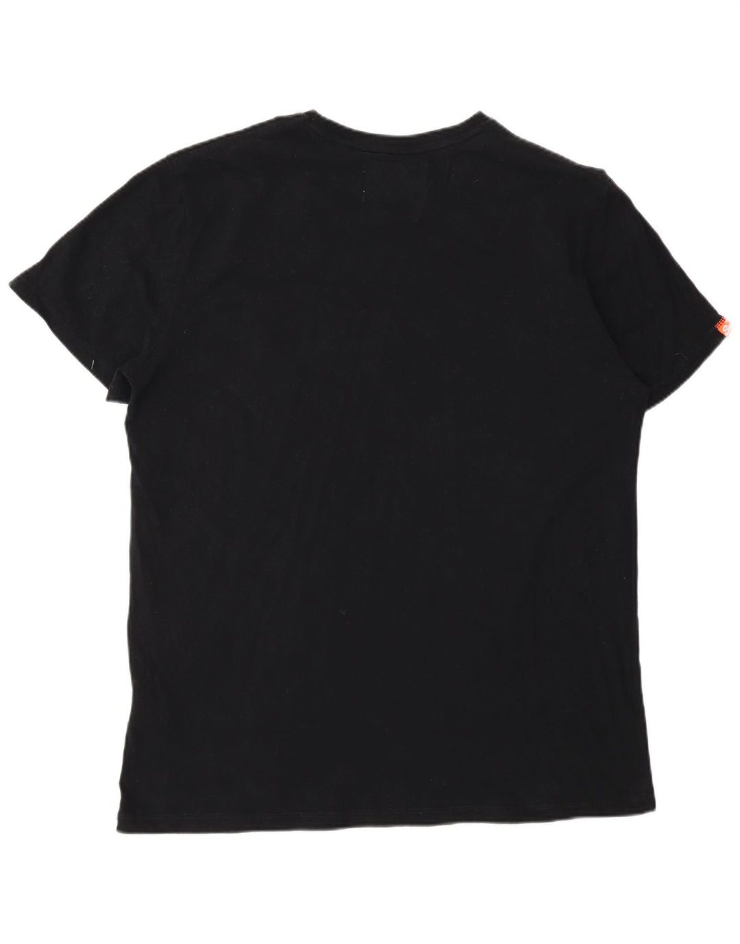 Superdry Herren T-Shirt Top 3XL Schwarz Baumwolle