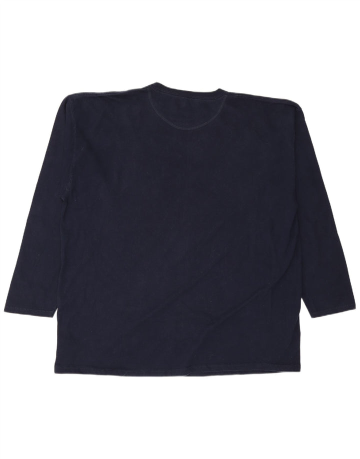 Russell Athletic Herren-Top, langärmelig, XL, Marineblau