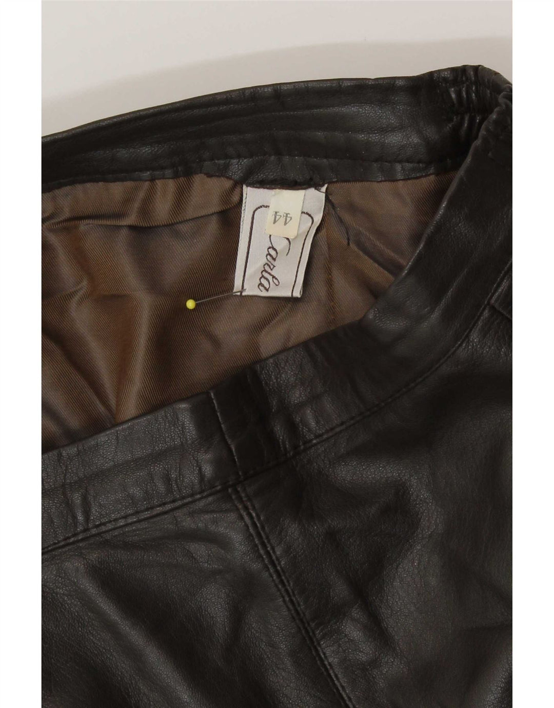 Carla Buti Damen Bleistiftrock IT 44 Medium W28 Braun