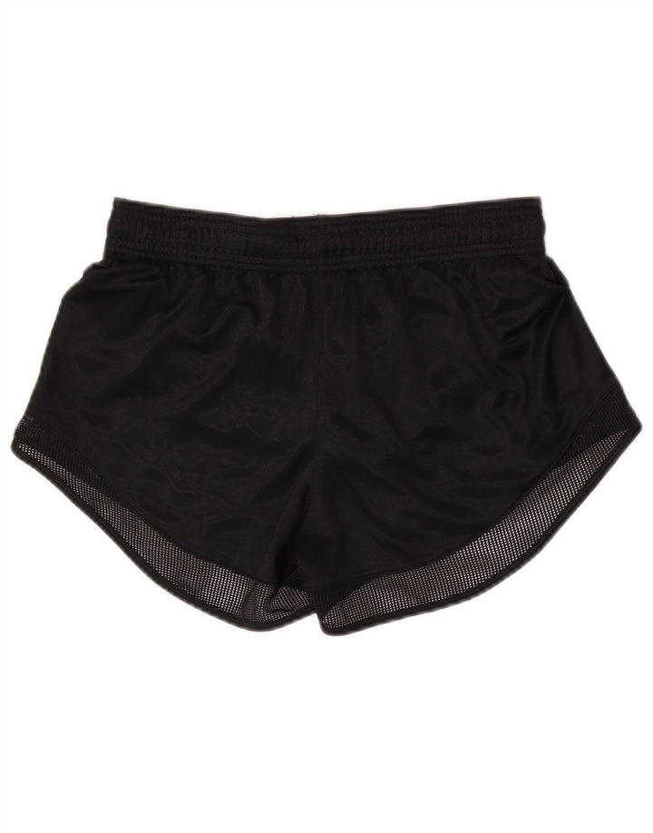 Nike Damen Dri Fit Sport Shorts UK 10 Small Schwarz Polyester