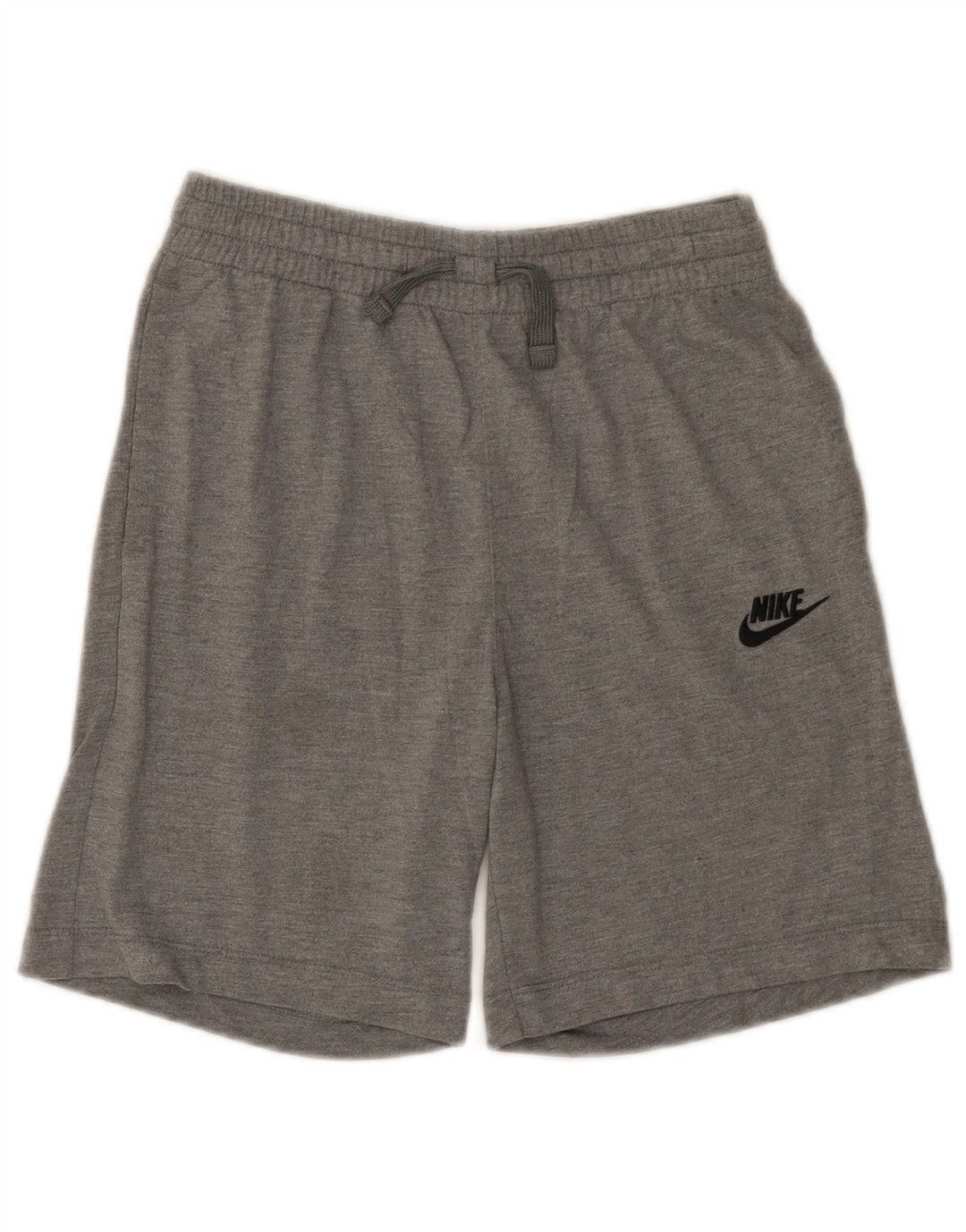 Nike Jungen-Sportshorts mit Standard-Passform, 12–13 Jahre, groß, graues Polyester