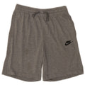 Nike Jungen-Sportshorts mit Standard-Passform, 12–13 Jahre, groß, graues Polyester