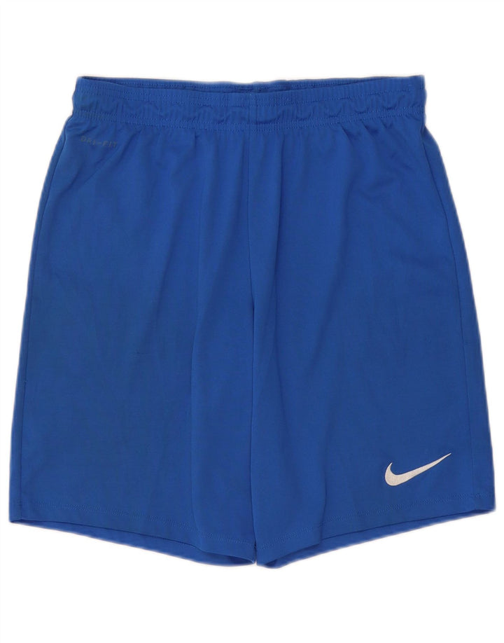 Nike Herren Dri Fit Sportshorts Mittelblaues Polyester