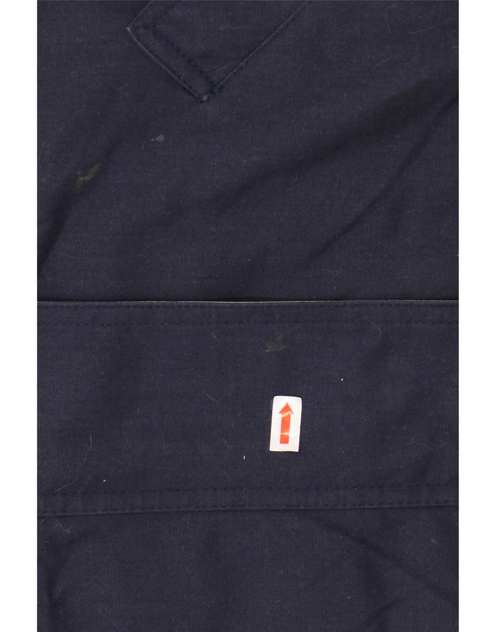 LONDON FOG Damen Windjacke mit Kapuze, UK 16, Größe L, Marineblau