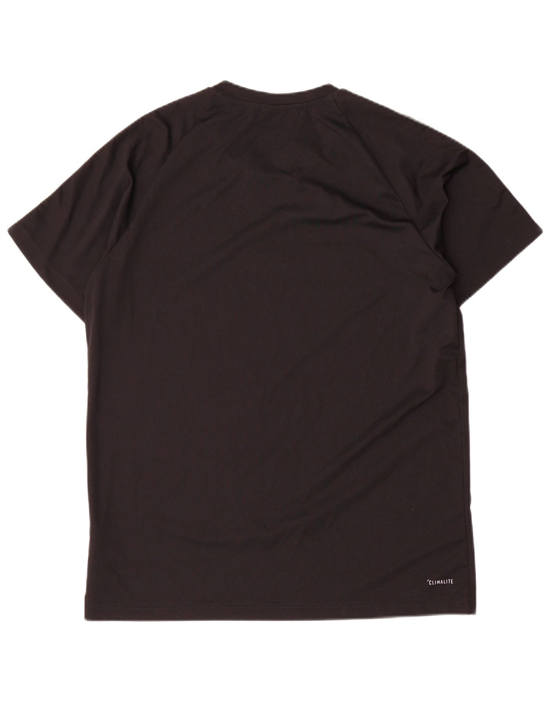 Adidas Herren Climalite T-Shirt Top Large Schwarz Polyester
