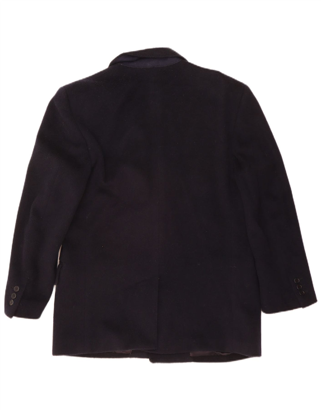 San Remo Herren Blazer Jacke UK 36 Small Marineblaue Wolle