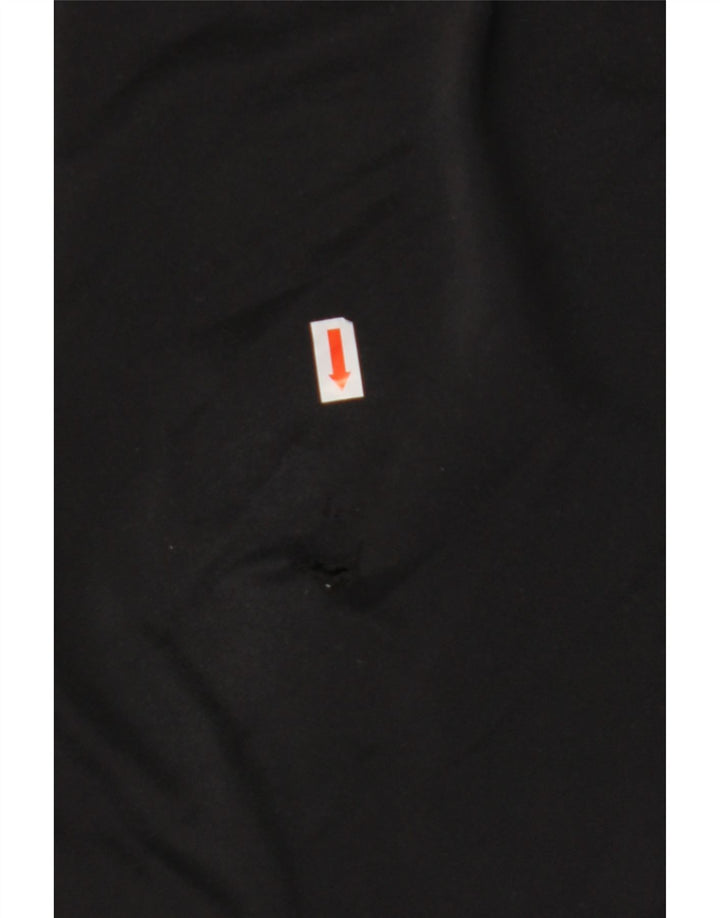 ADIDAS Damen Trainingshose UK 12 Medium Schwarz Polyester