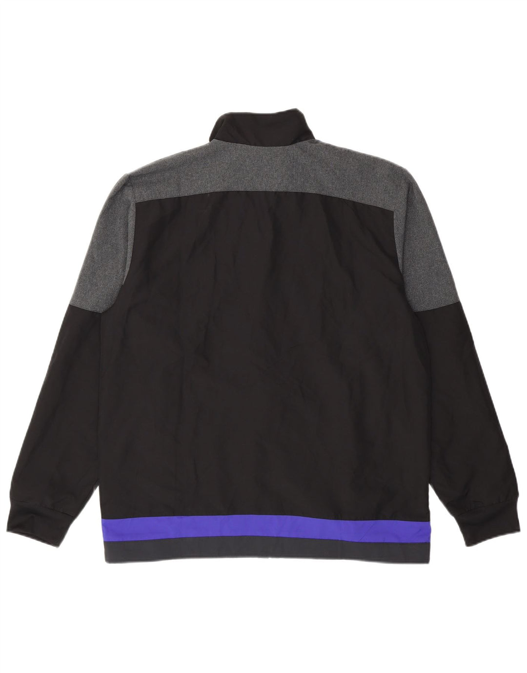 Adidas Herren All Blacks Graphic Trainingsanzug-Oberteil, Größe L, Schwarz, Farbblock