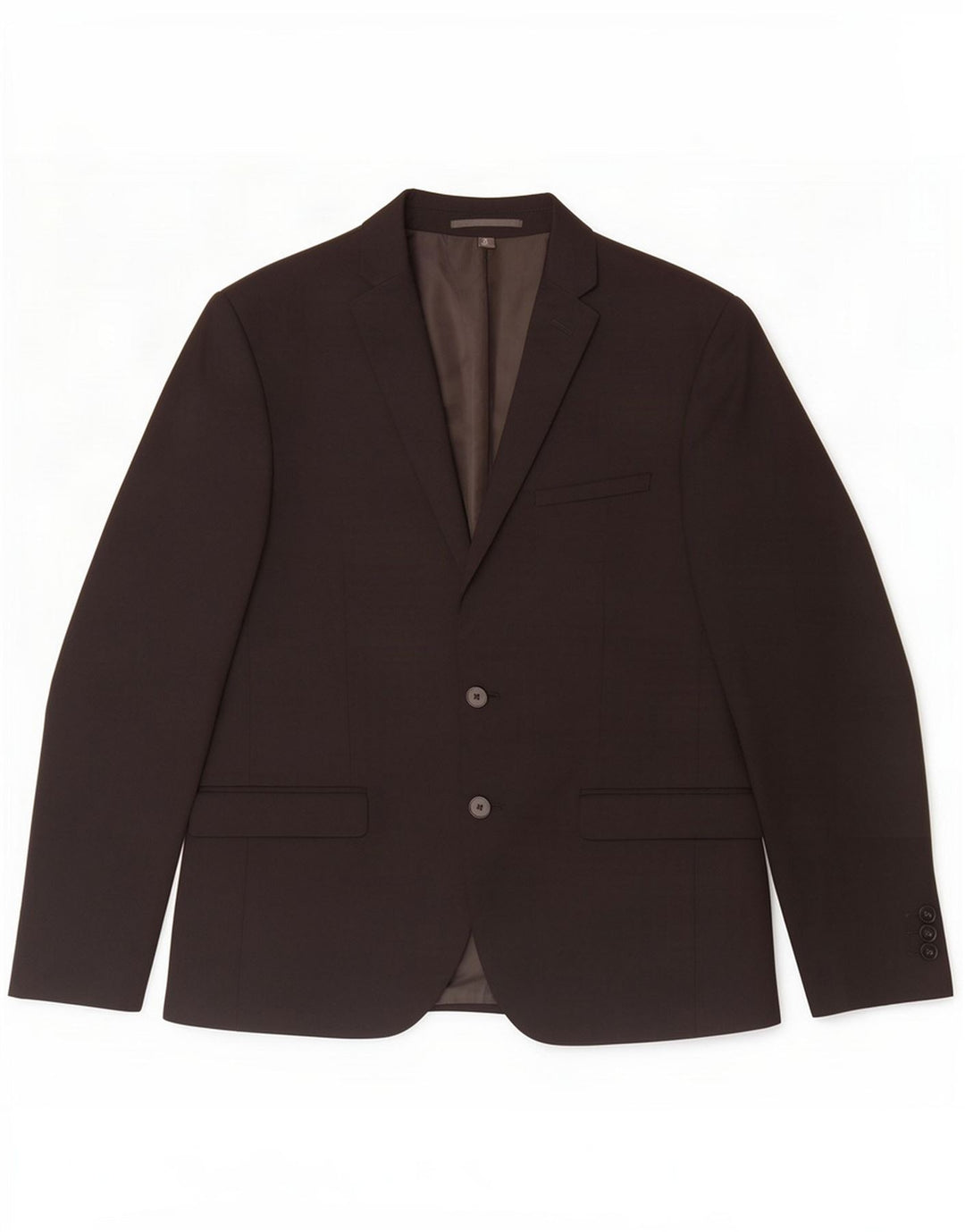 Marks & Spencer Herren-Blazer mit 2 Knöpfen, schmale Passform, EU 50, Schwarz, Größe L