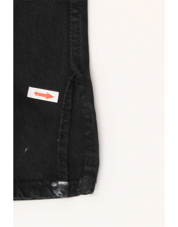 Levi's Herren 501 Straight Jeans W31 L32 Schwarze Baumwolle