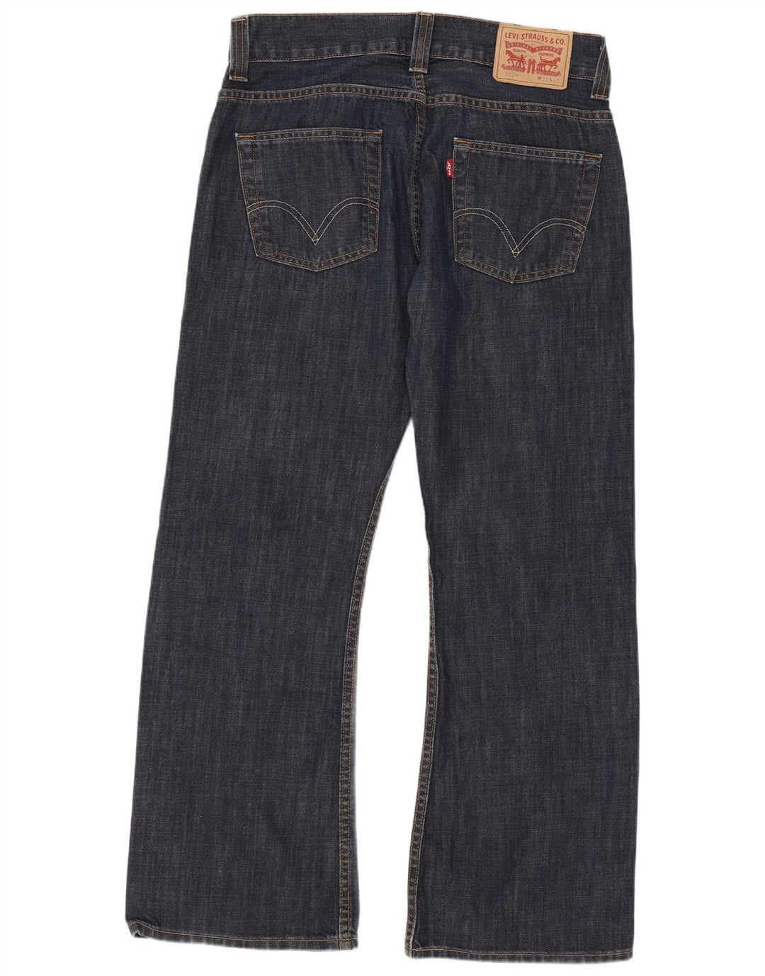 Levi's Damen 512 Bootcut Jeans W32 L30 Marineblaue Baumwolle