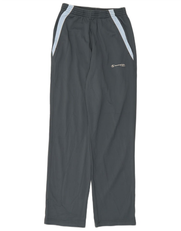 Champion Herren-Trainingshose, Größe S, Grau, Colourblock-Polyester