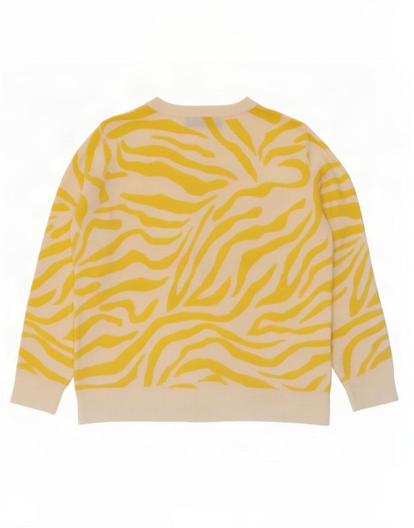 Marks & Spencer Damen-Pullover mit U-Boot-Ausschnitt, Gr. 16, Gelb