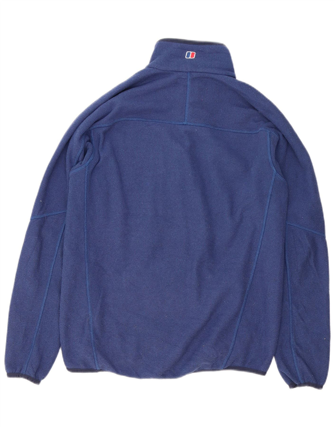 Berghaus Herren-Sweatshirt mit Reißverschluss am Hals, klein, marineblau, Polyester