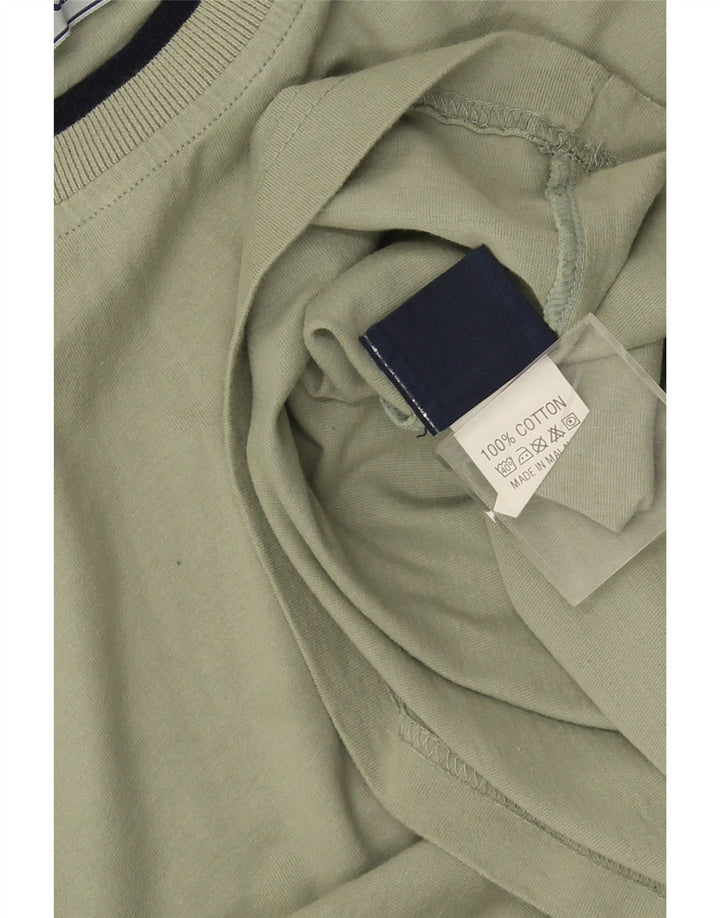 Asics Herren T-Shirt Top Large Grün Baumwolle