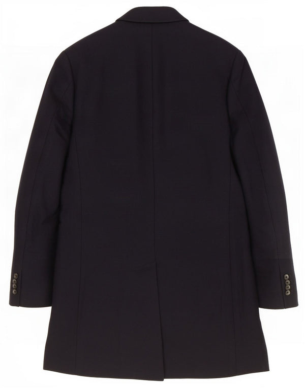 Paul Smith Damen Übergroßer Mantel UK 10 Small Marineblau