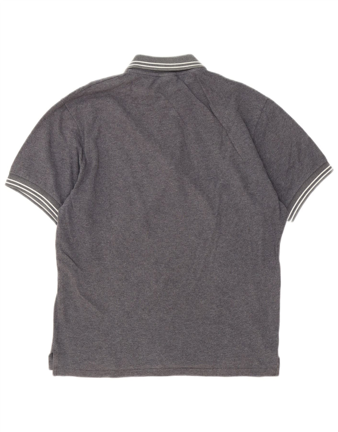 Franklin & Marshall Herren-Poloshirt mit Grafik, Mittelgrau