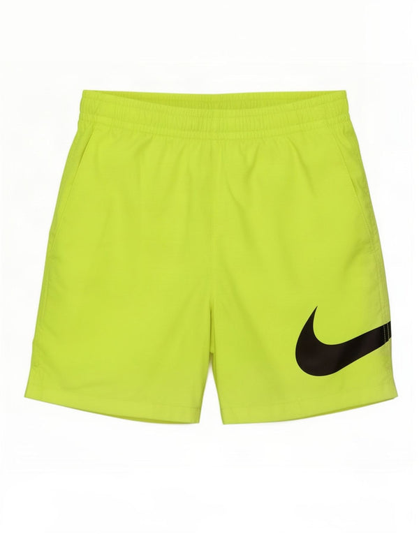 Nike Mens Graphic Sport Shorts XS Yellow Polyester