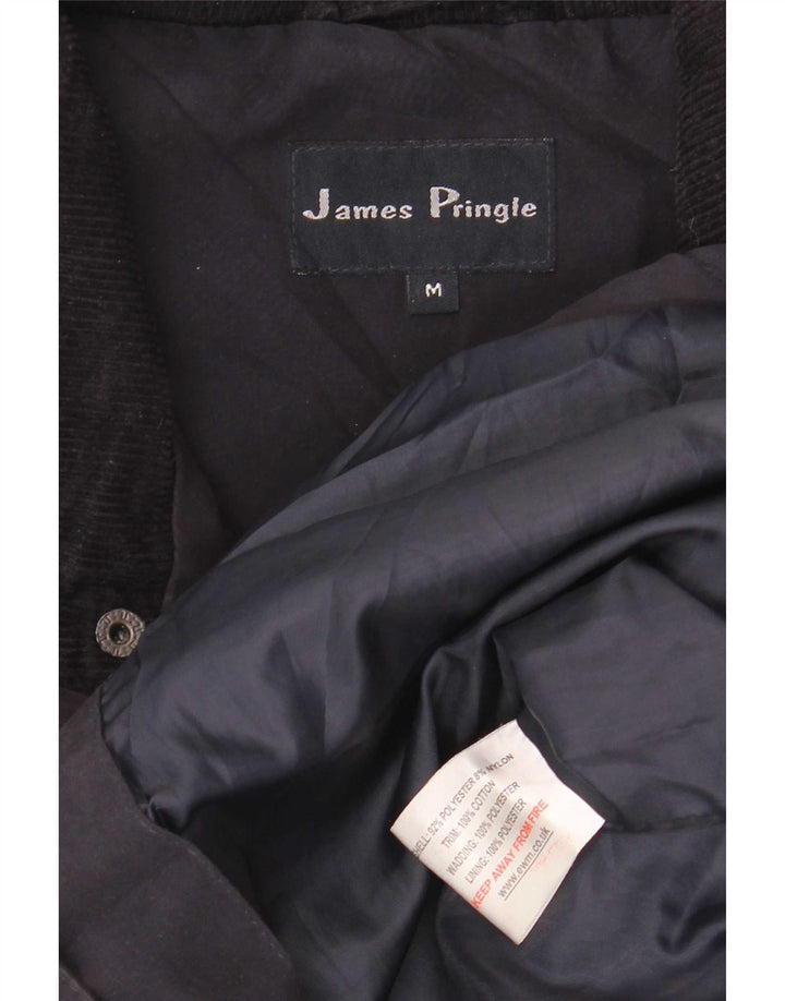 James Pringle Herren Wattierte Jacke UK 38 Mittel Marineblau Polyester