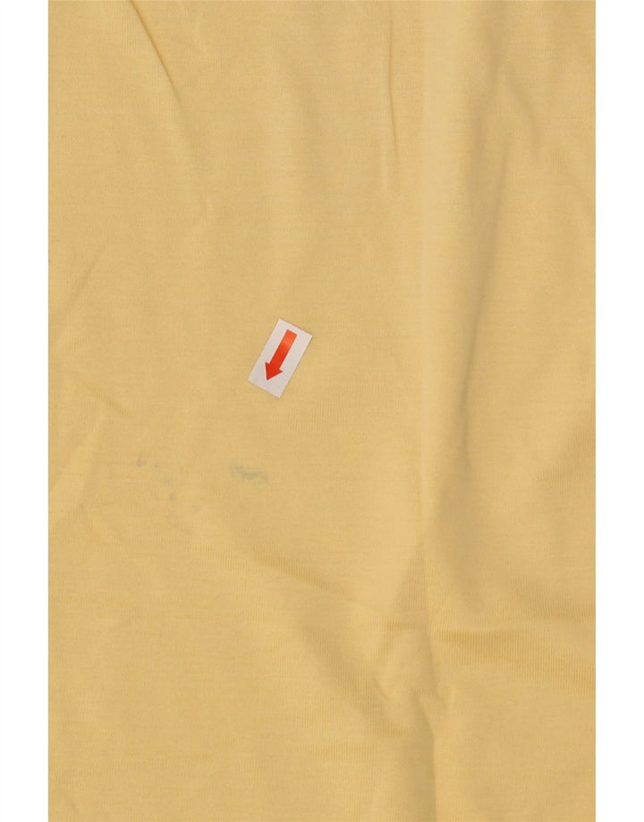 PAUL & SHARK Mens Polo Shirt XL Yellow Cotton Vintage Paul & Shark and Second-Hand Paul & Shark from Messina Hembry 