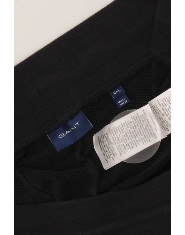 Gant Herren Sportshorts 2XL Marineblau Baumwolle