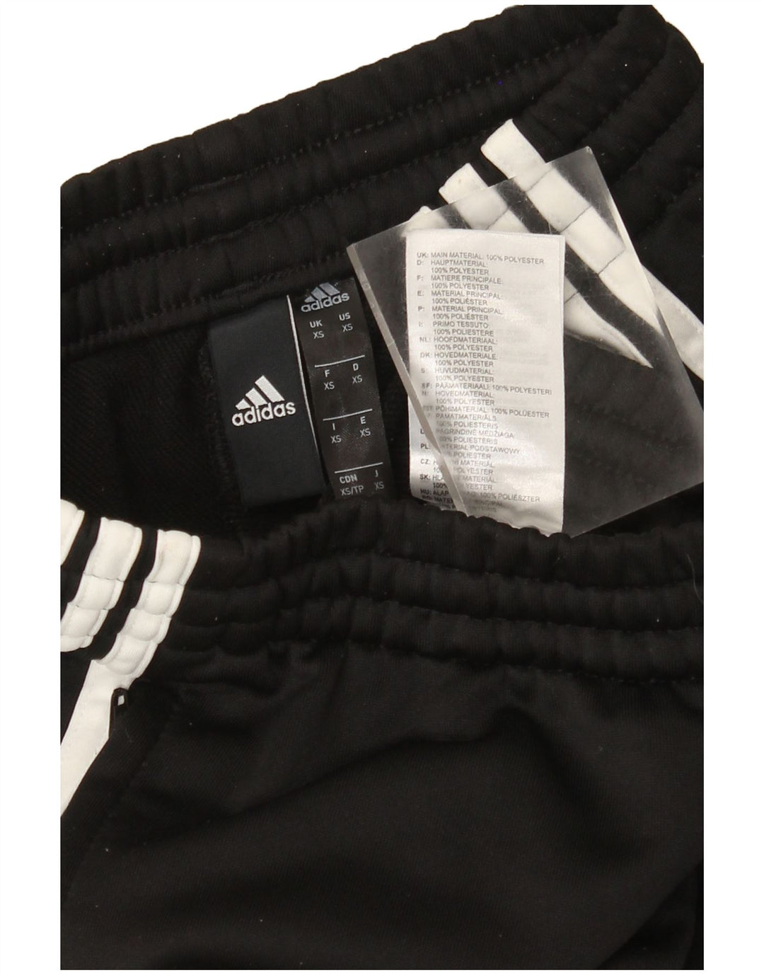 Adidas Herren Climalite Trainingshose XS Schwarz Colourblock Polyester