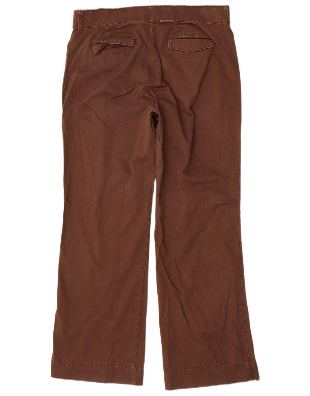 DOCKERS Gerade Freizeithose für Damen, US 10, Größe L, W34, L29, Braun, Baumwolle